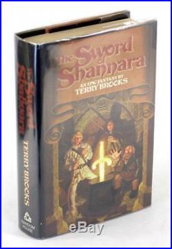 Terry Brooks Signed First Edition 1977 The Sword of Shannara Book #1 HC withDJ
