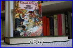 Terry Pratchett (1987)'Equal Rites', signed first edition 1/1, Discworld