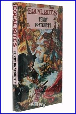Terry Pratchett Equal Rites Colin Smythe, 1987, UK Signed First Edition