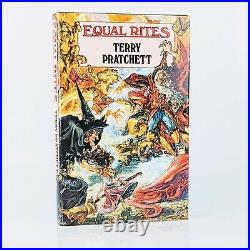 Terry Pratchett Equal Rites First Edition Signed & Inscribed