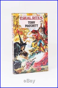 Terry Pratchett Equal Rites Gollancz, 1987, First Edition. Signed