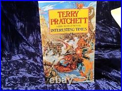 Terry Pratchett, Interesting Times, Signed, Official Holograh, First Edition