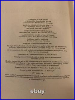 Terry Pratchett Monstrous Regiment SIGNED 1st Edition/1st Print Discworld 2003