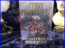 Terry Pratchett, Monstrous Regiment, Signed, First Edition, 2003