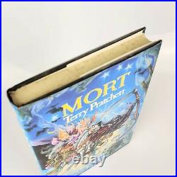 Terry Pratchett Mort First Edition, Second Impression Signed and Inscribed