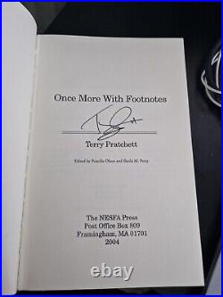 Terry Pratchett Once More with Footnotes NESFA Press, Signed First Edition