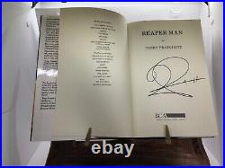 Terry Pratchett, Reaper Man, Signed, BCA First Edition, First Impression, 1991