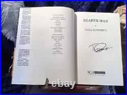 Terry Pratchett, Reaper Man, Signed, First Edition, First Impression, 1991
