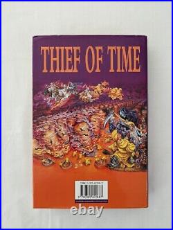 Terry Pratchett SIGNED Thief of Time FIRST EDITION 2001 Doubleday