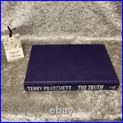 Terry Pratchett Signed & Sketch The Truth UK First Edition 1/1 HBK Discworld