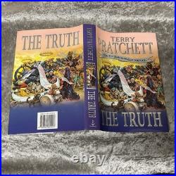 Terry Pratchett Signed & Sketch The Truth UK First Edition 1/1 HBK Discworld