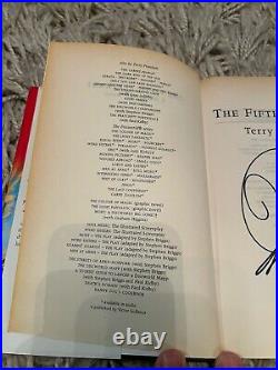 Terry Pratchett The Fifth Elephant Signed First Edition 1999 Hardback Book