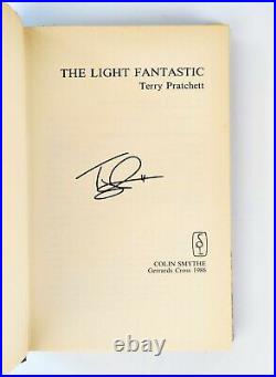 Terry Pratchett The Light Fantastic First Edition Signed