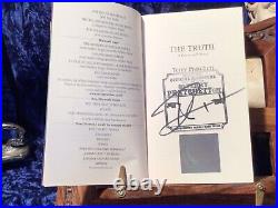 Terry Pratchett, The Truth, Signed, Official Hologram, Corgi First Edition
