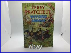 Terry PratchettWitches Abroad, Signed, BCA First Edition, First Impression, 1991