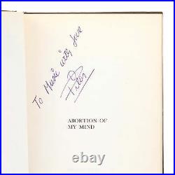 The Abortion of my Mind / Pilar / Signed First Edition / Outsider Poetry 1969