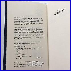 The Alchemist SIGNED 1st Edition, First Printing Paulo Coelho A Fable