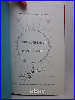 The Alchemist SIGNED Paulo Coelho First Edition Thus HC/DJ