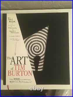 The Art of Tim Burton Steeles Publ 1st Edition Signed in Person LACMA + Extras