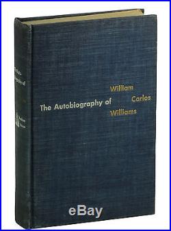 The Autobiography of William Carlos Williams SIGNED First Edition 1951 1st