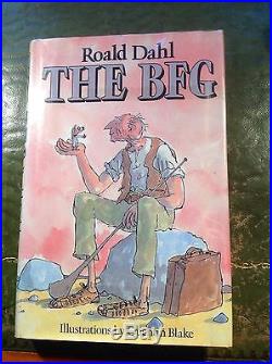 The BFG first edition, first impression SIGNED BY ROALD DAHL