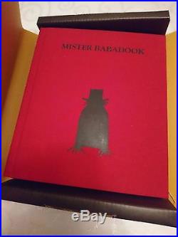 The Babadook First Edition Pop Up Book Signed
