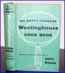 The Betty Furness Westinghouse Cookbook SIGNED Autographed First Edition 1st