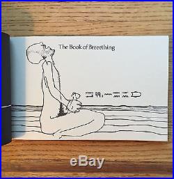 The Book of Breething, William S. Burroughs, Robert Gale. Signed First Edition