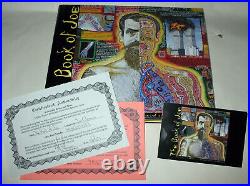 The Book of Joe, The Art of Joe Coleman First Edition SIGNED COA & Postcard