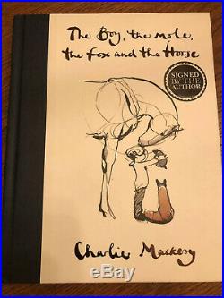 The Boy, The Mole, The Fox & The Horse by Charlie Mackesy Hand Signed 1st Edition