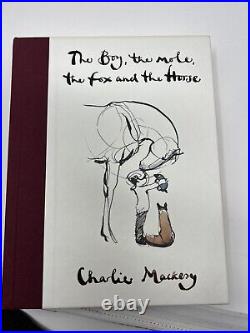 The Boy the mole the fox and the horse SIGNED DOODLED By Charlie Mackesy 1st/1st