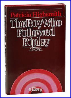 The Boy who Followed Ripley SIGNED by PATRICIA HIGHSMITH First Edition 1st
