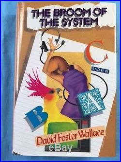 The Broom Of The System First Edition Signed By David Foster Wallace