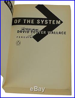 The Broom of the System SIGNED by DAVID FOSTER WALLACE First PB Edition 1st 1987