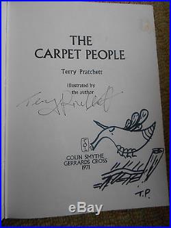 The Carpet People Terry Pratchett First Edition Signed with Remarque VERY RARE