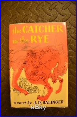 The Catcher In The Rye by J D Salinger signed first edition 56th Printing