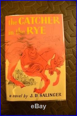 The Catcher In The Rye by J D Salinger signed first edition 56th Printing