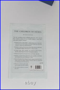 The Children of Hurin Signed Alan Lee Deluxe First Edition 2007 J R R Tolkien