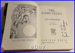 The Cometeers Jack Williamson Fantasy Press 1950 Signed First Edition DJ Mylar