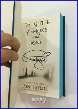 The Daughter of Smoke & Bone Signed Illumicrate First Edition Laini Taylor