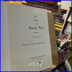 The Diary Of Anais Nin Volume Four 1944-1947 Signed First Edition