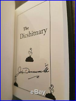 The Dicshitnary Mr. Lahey Signed 1st Edition Brand New & Unused John Dunsworth