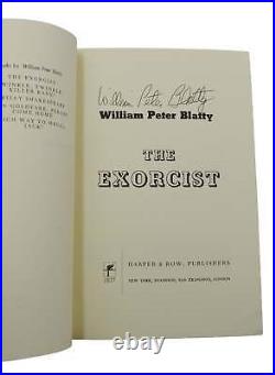 The Exorcist WILLIAM PETER BLATTY Signed Advance Reading Copy First Edition