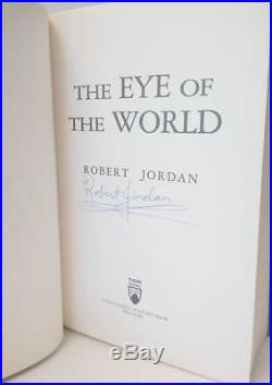 The Eye of the World by Robert Jordan (First Edition) Signed Scarce