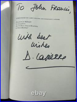 The Fifth Horseman by L Collins & Dominique Lapierre (a signed first edition)