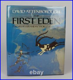The First Eden Signed David Attenborough First Edition 1987 William Collins