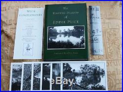 The Fishing diaries of Eddie Price SIGNED by Chris Yates 1st edition