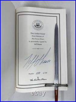 The Frozen Hours by Jeff Shaara Signed First 1st Edition Easton Press LN HC 2017