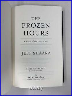 The Frozen Hours by Jeff Shaara Signed First 1st Edition Easton Press LN HC 2017