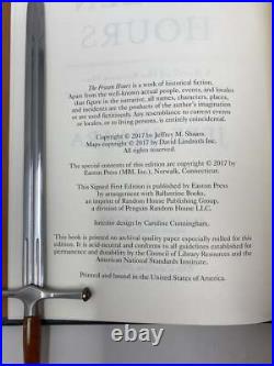 The Frozen Hours by Jeff Shaara Signed First 1st Edition Easton Press LN HC 2017